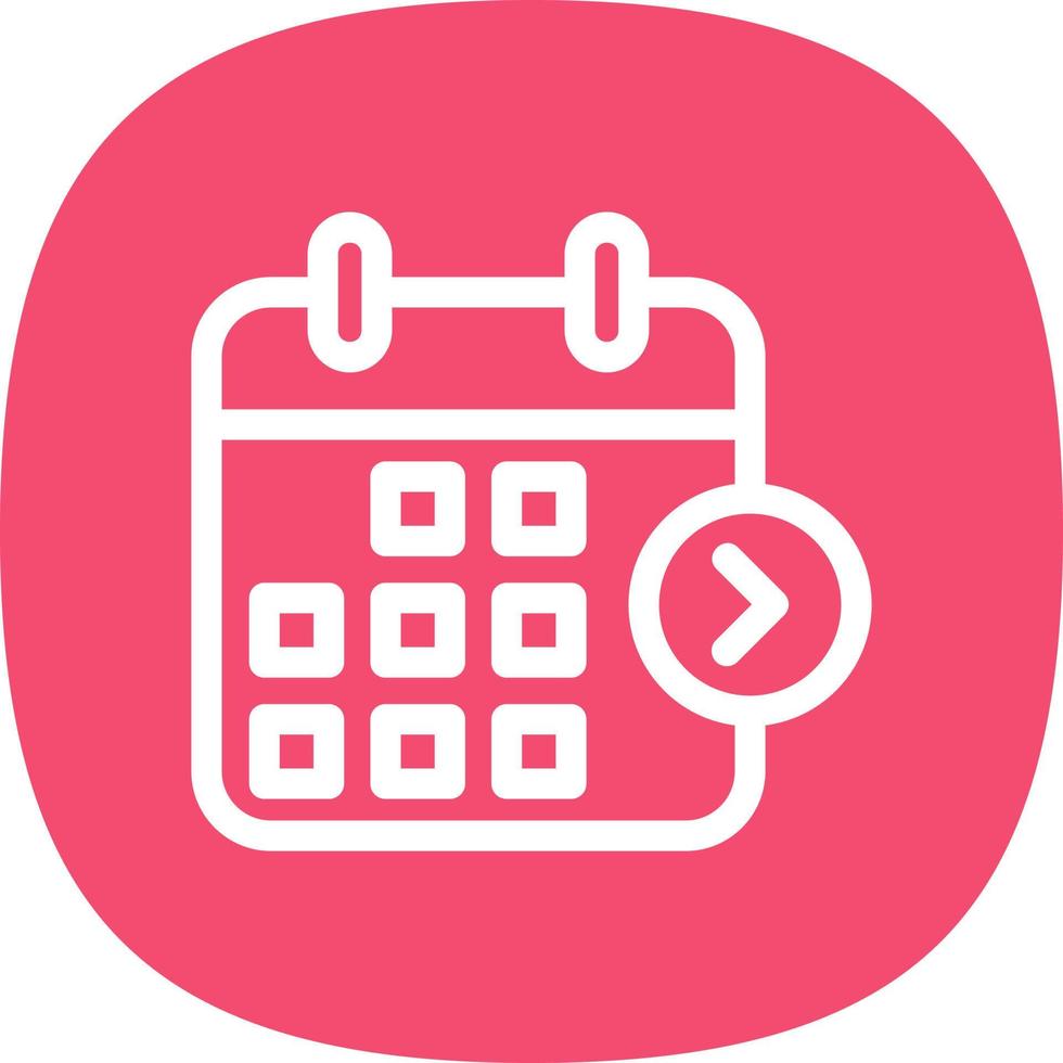 Next Week Vector Icon Design