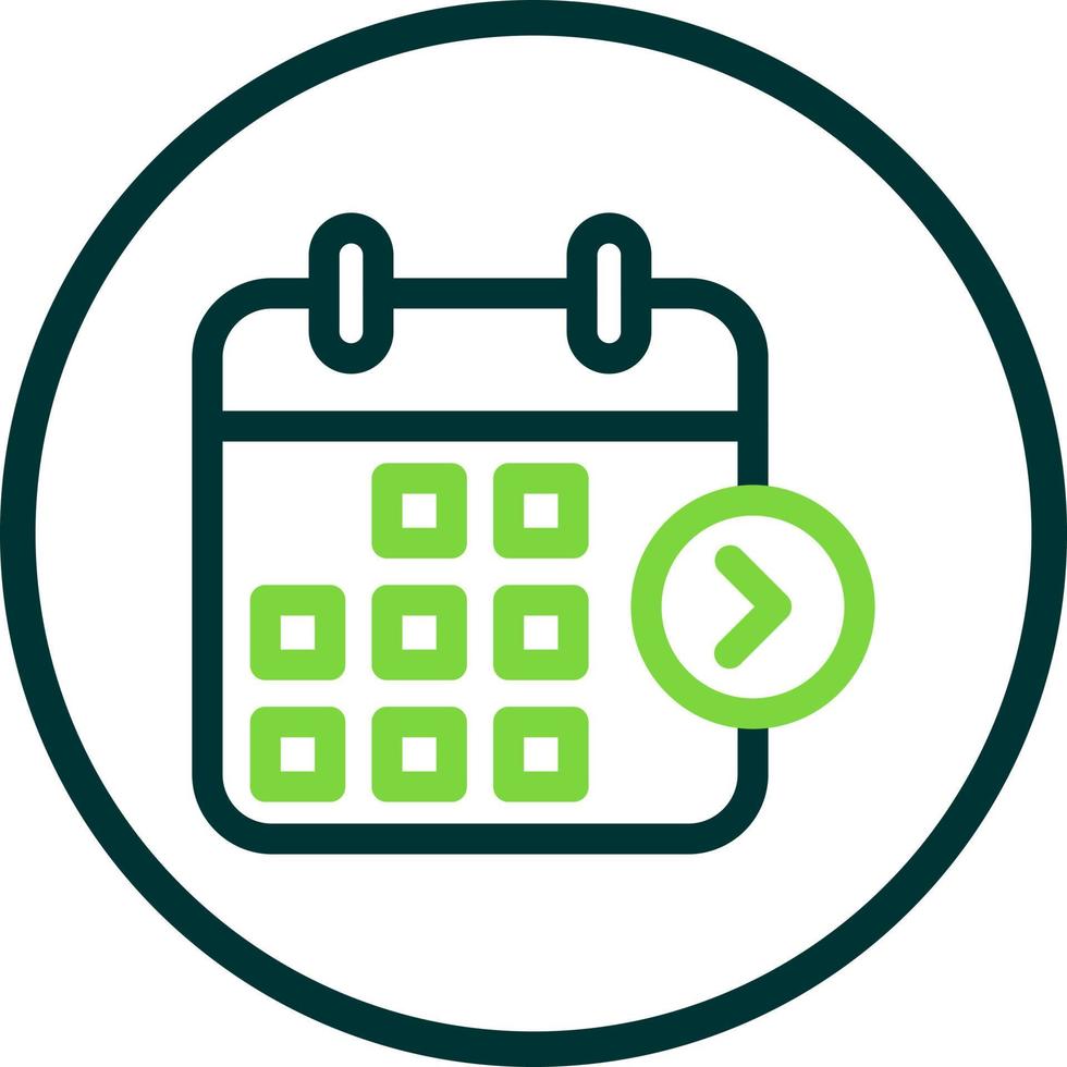 Next Week Vector Icon Design
