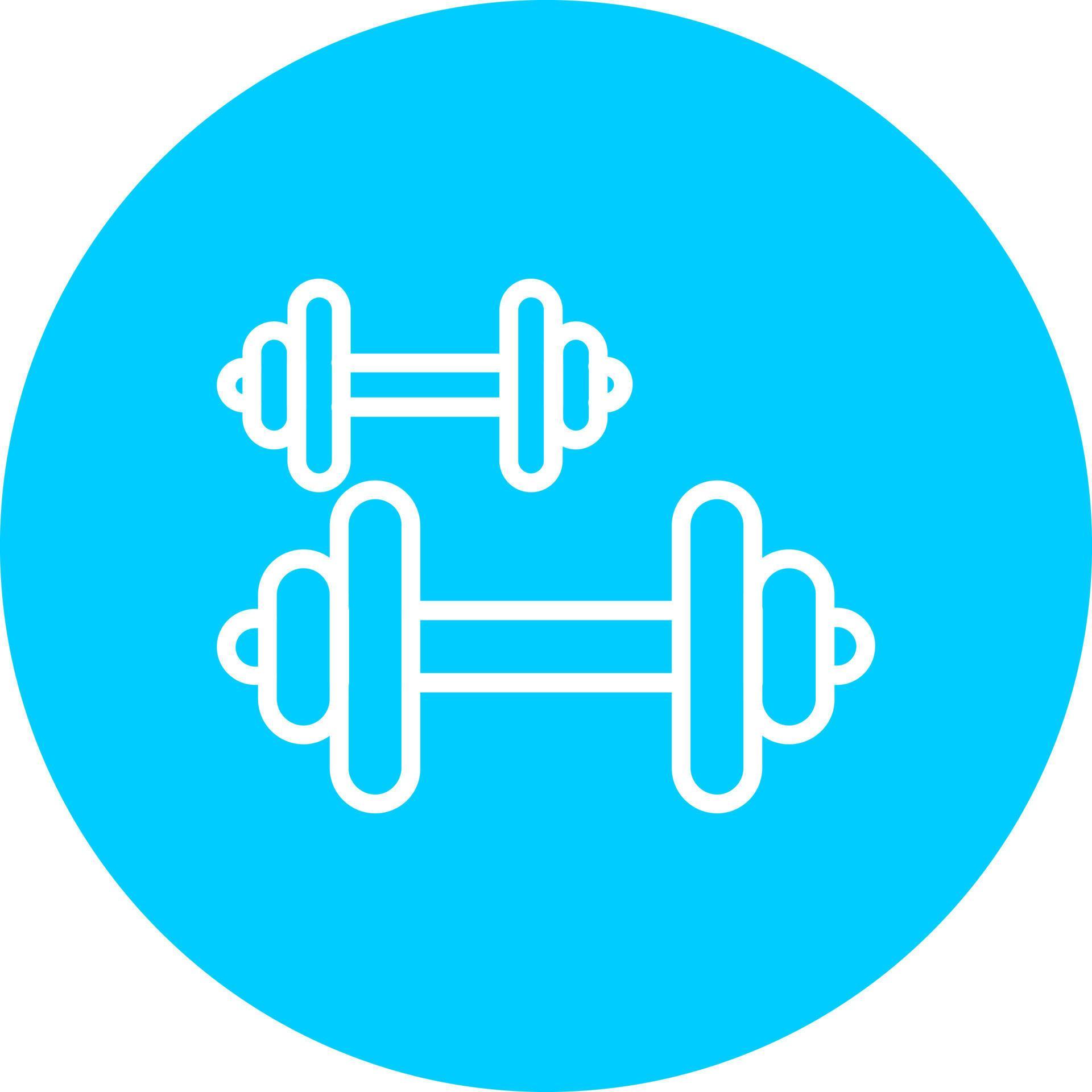 Dumbbells Vector Icon 15787438 Vector Art at Vecteezy