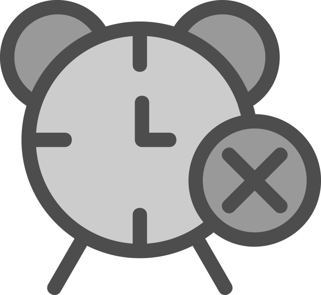 Remove Alarm Vector Icon Design