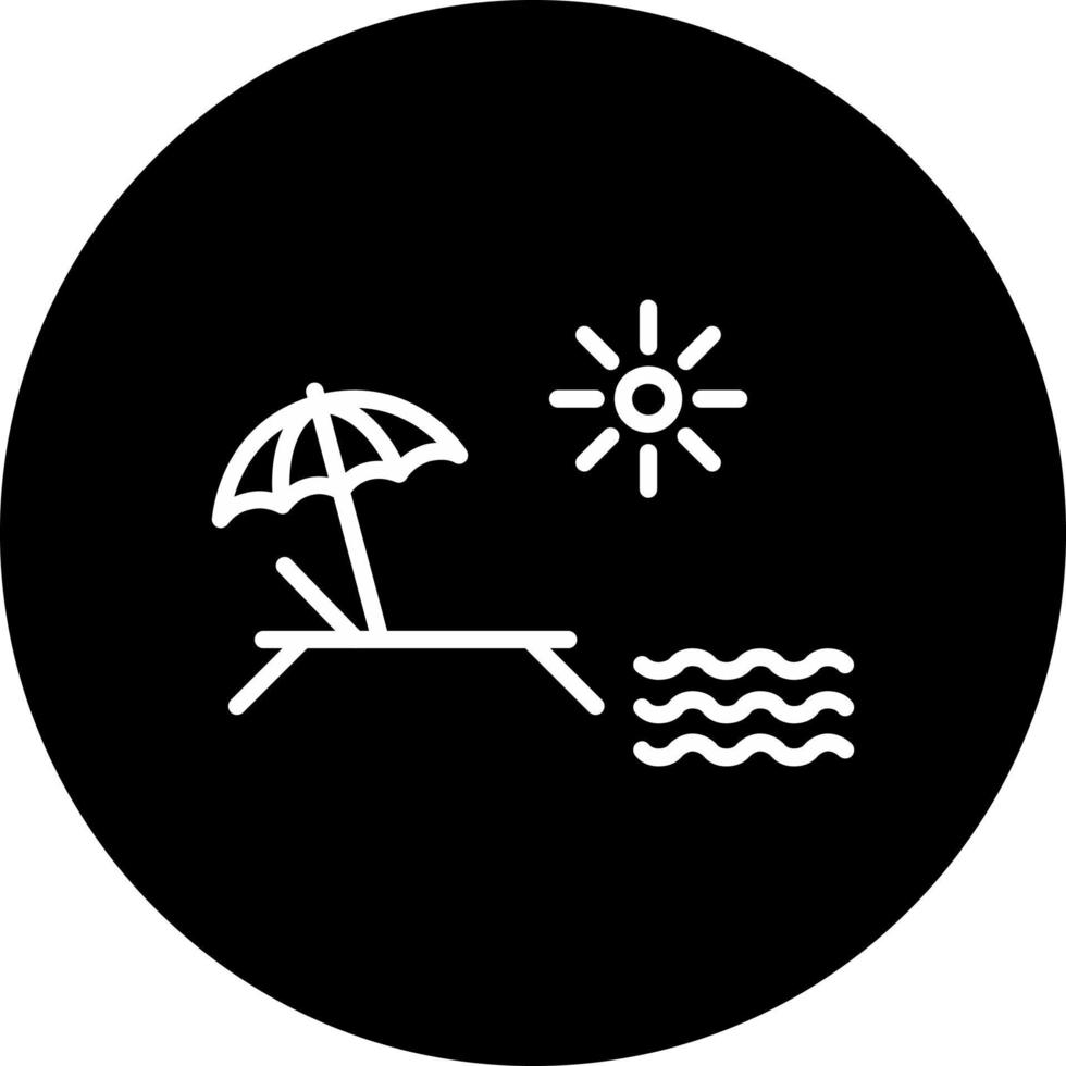 Beach Vector Icon