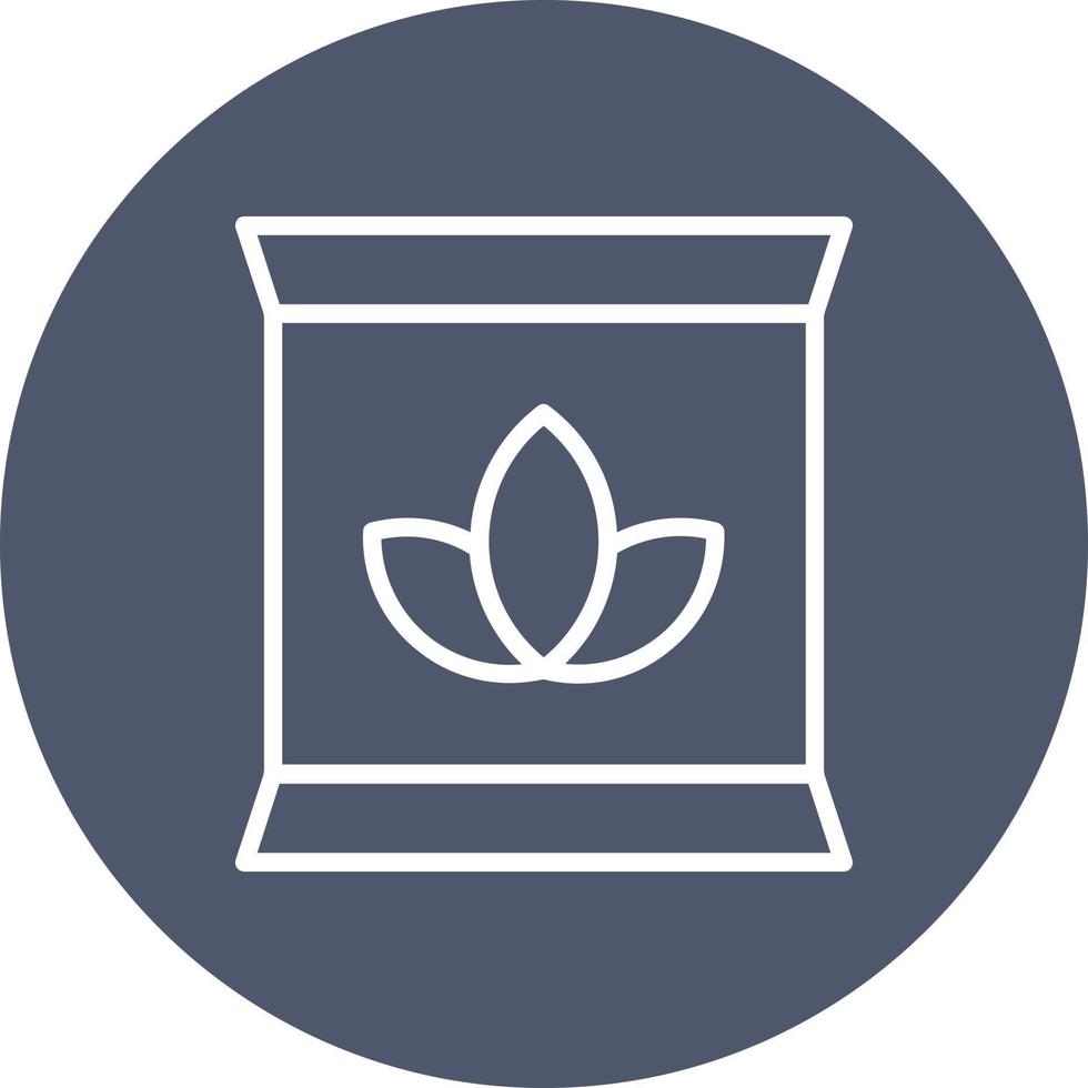 Seed Bag Vector Icon