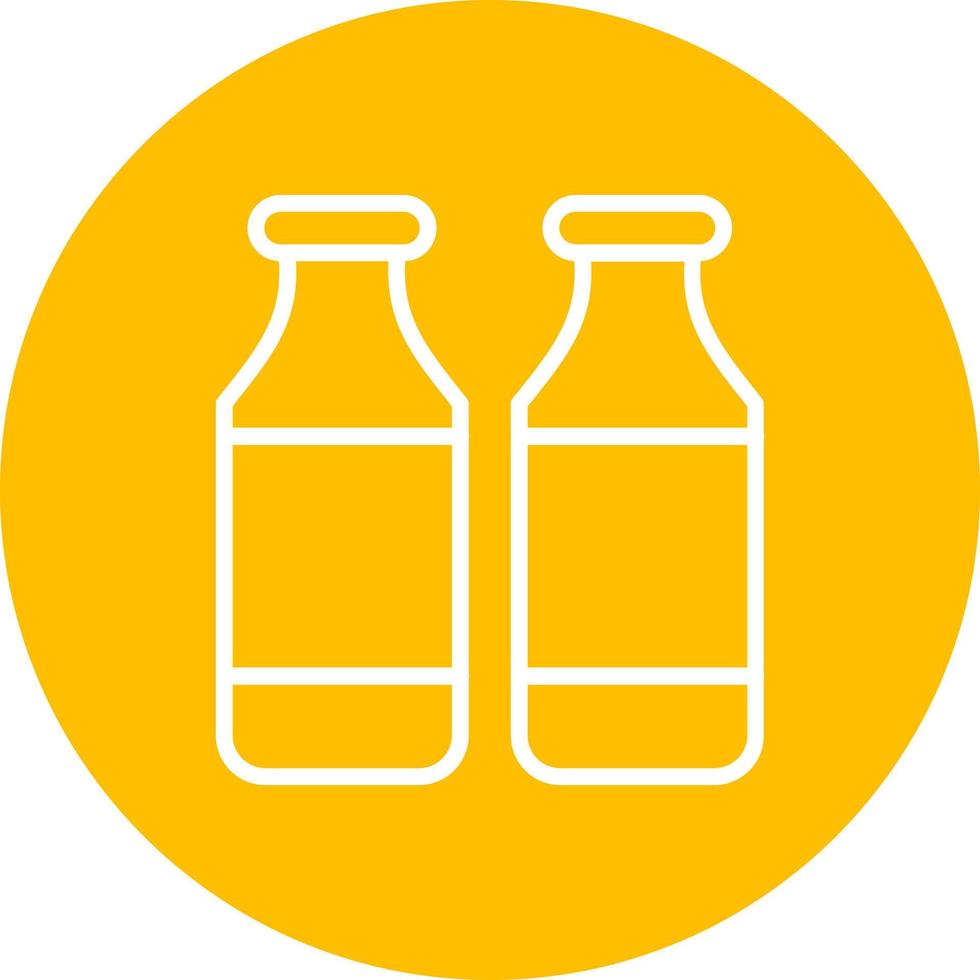 Milk Bottle Vector Icon