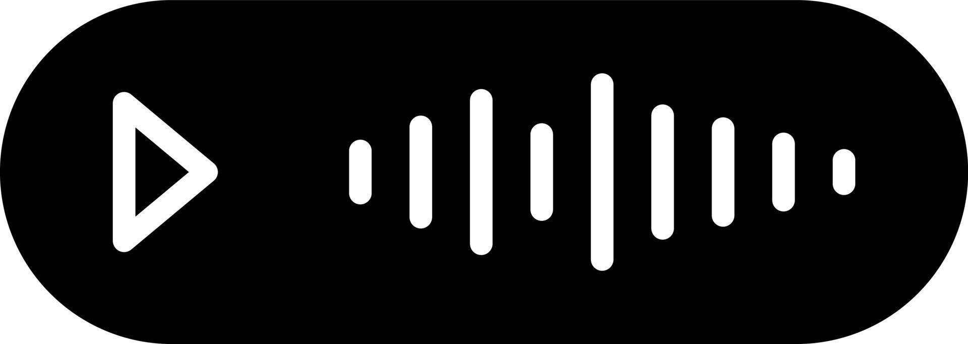 Voice Message Vector Icon Design