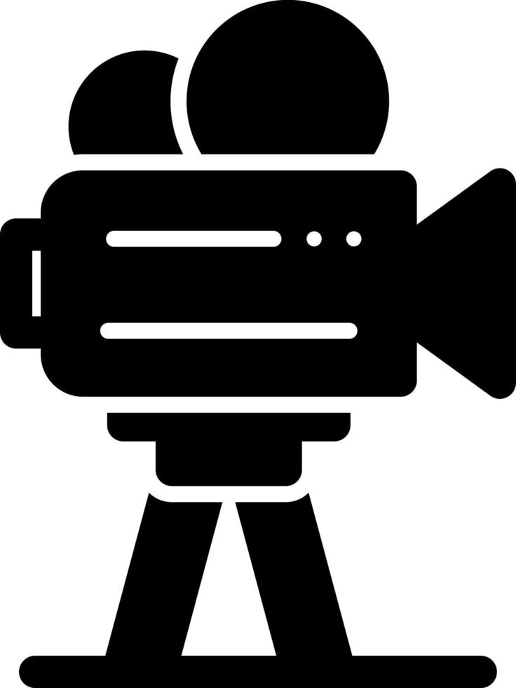 Video Recording Vector Icon Design