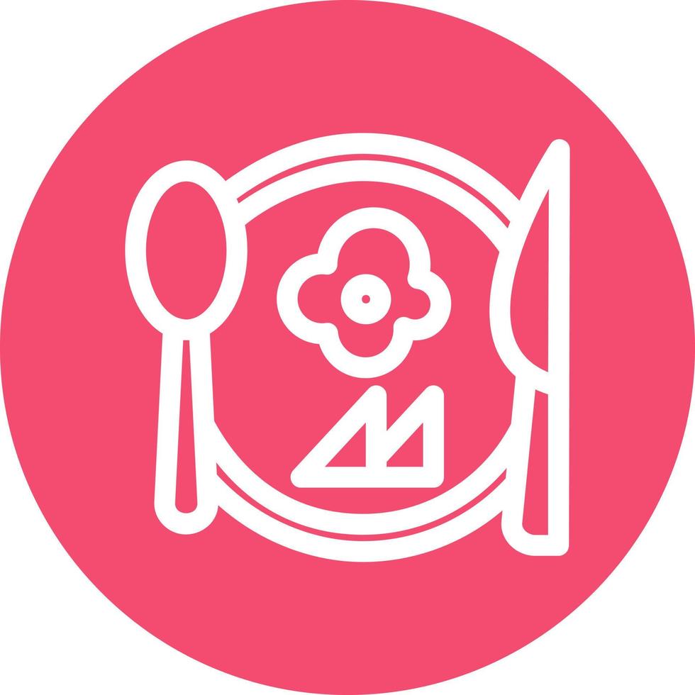 Breakfast Vector Icon Design