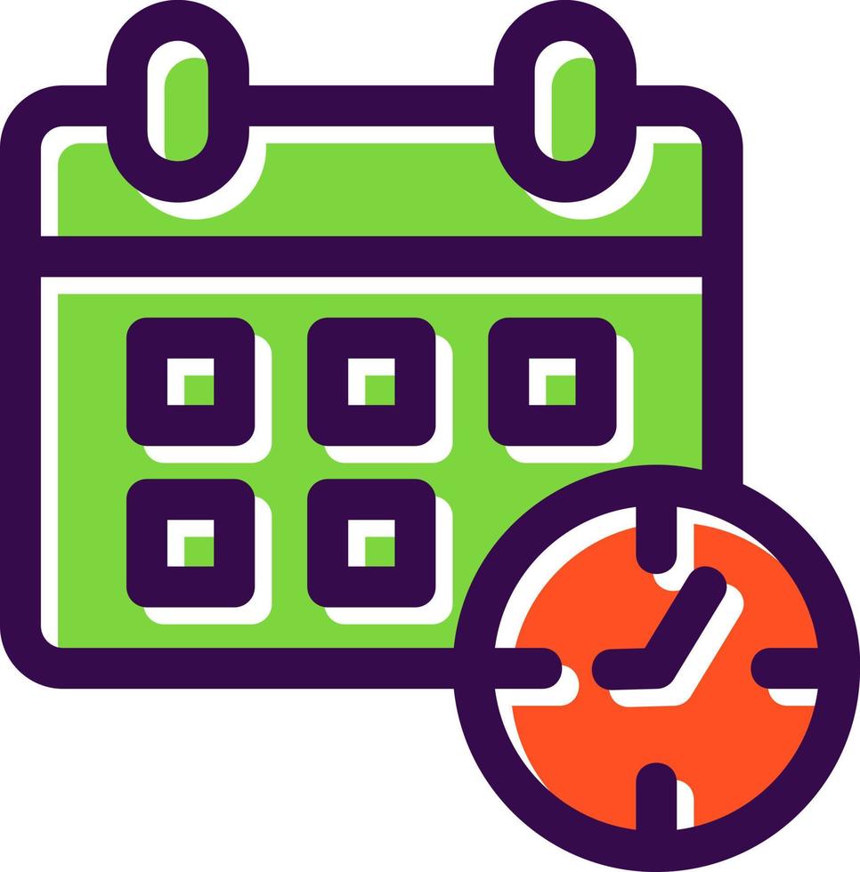 Schedule Vector Icon Design