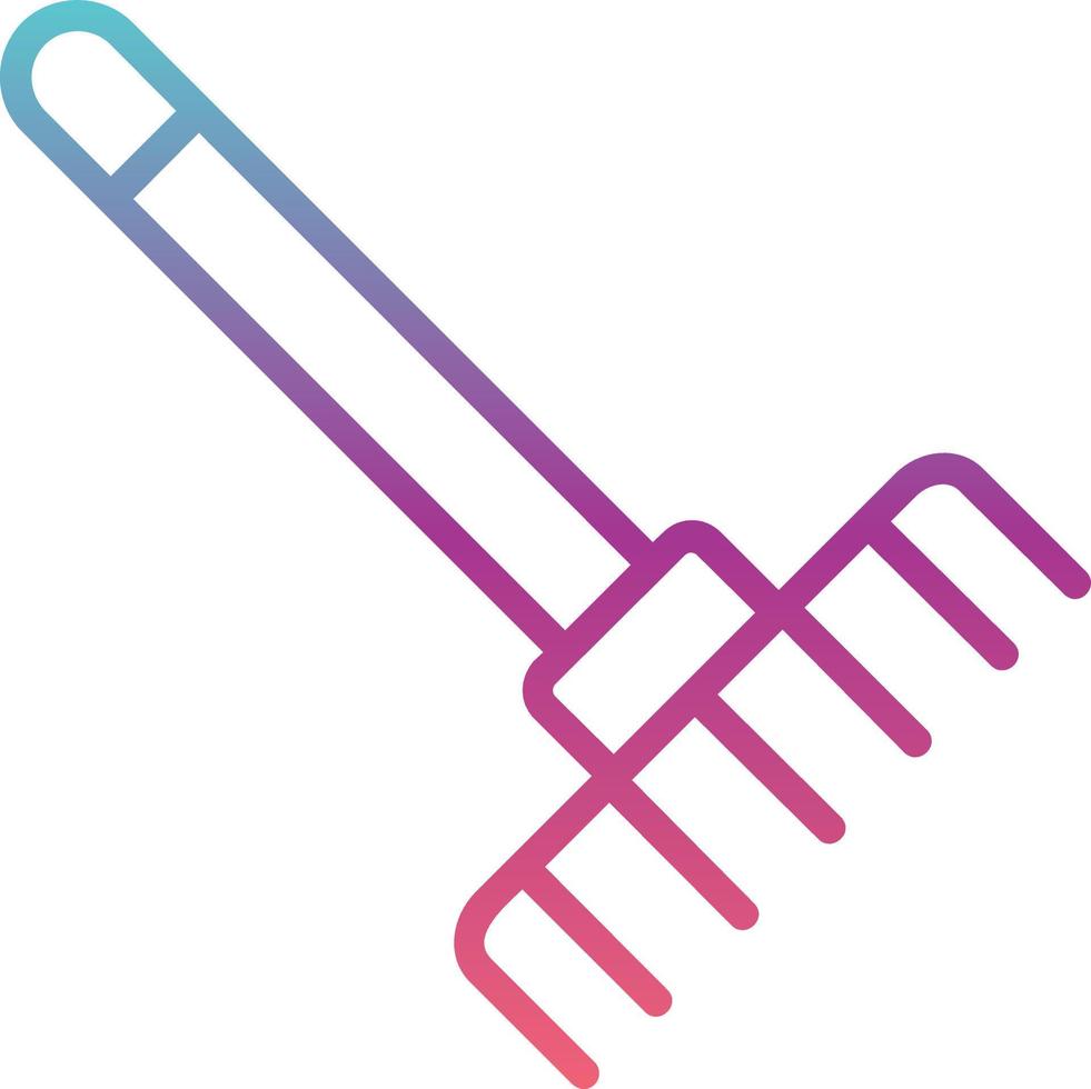 Rake Vector Icon