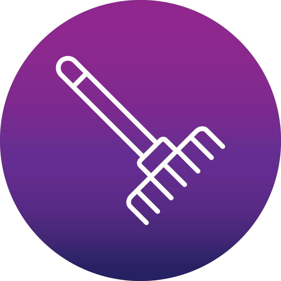Rake Vector Icon