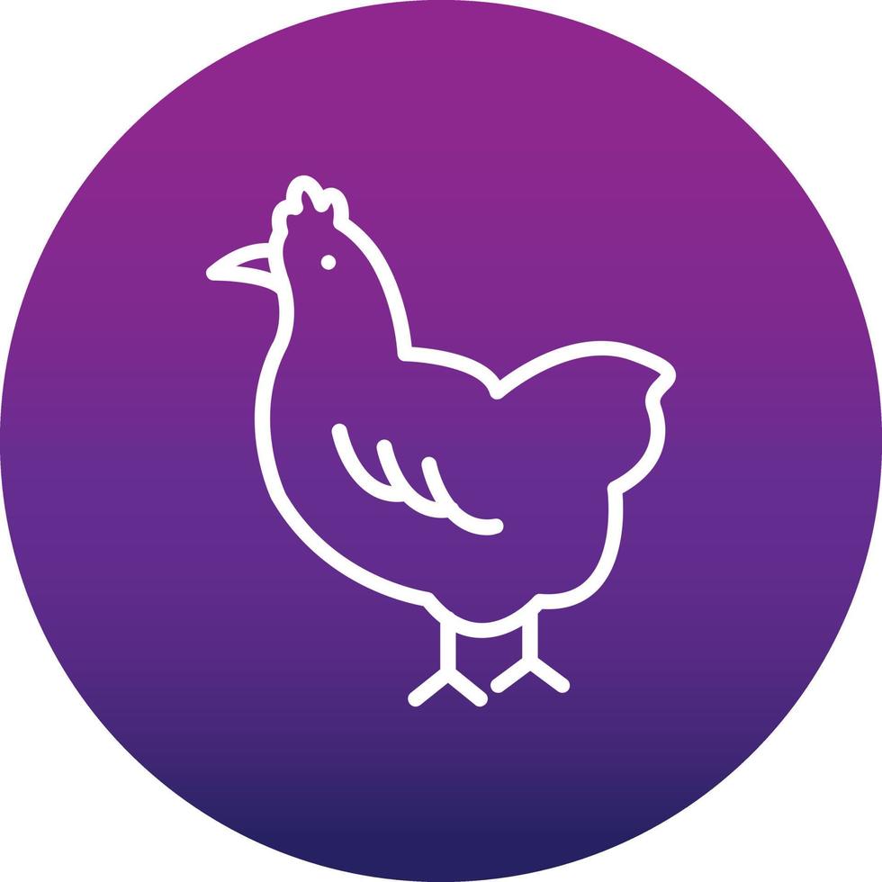 Chicken Vector Icon