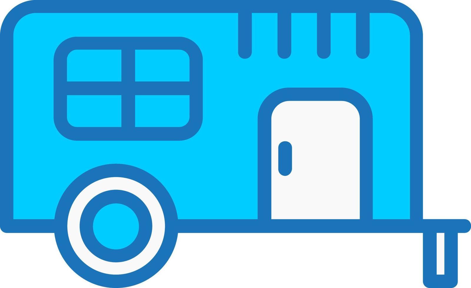 Trailer Vector Icon
