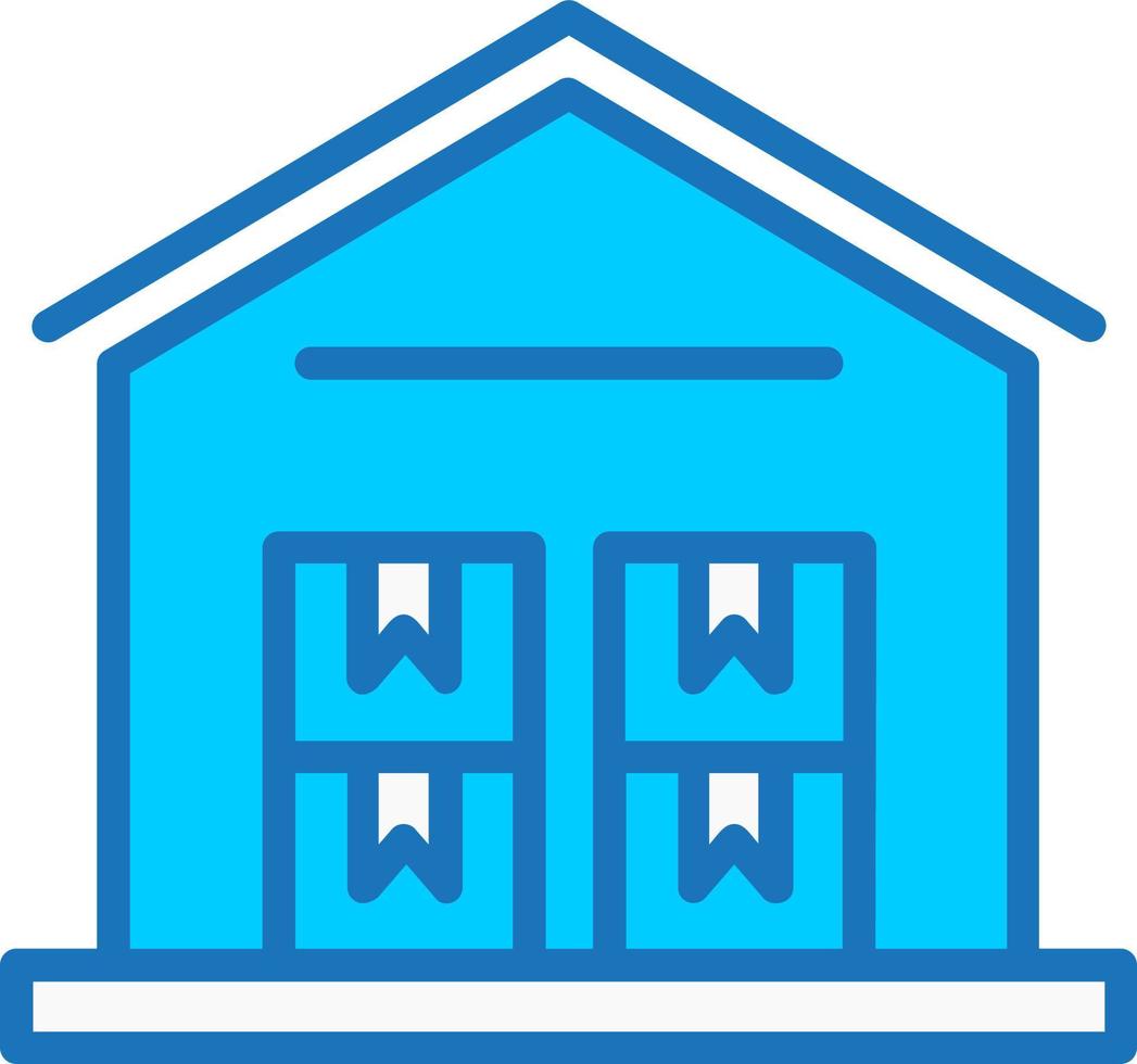 Warehouse Vector Icon