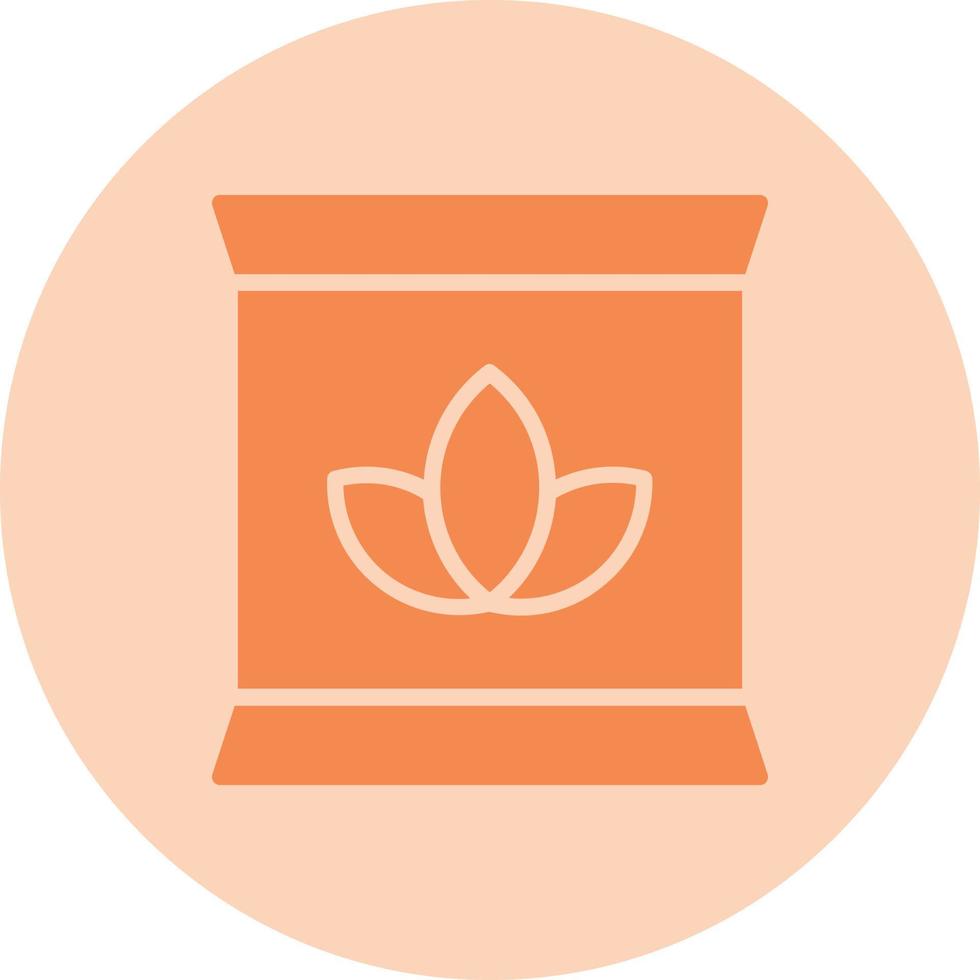 Seed Bag Vector Icon