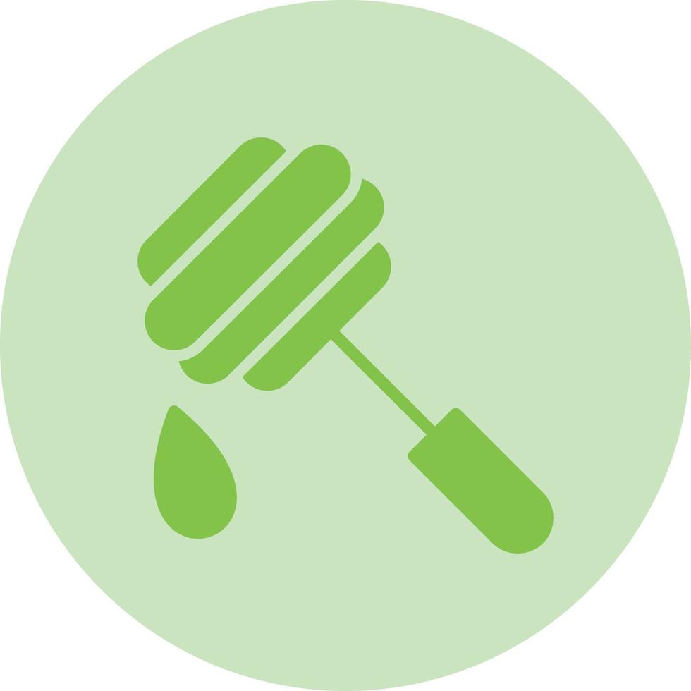 Honey Dipper Vector Icon