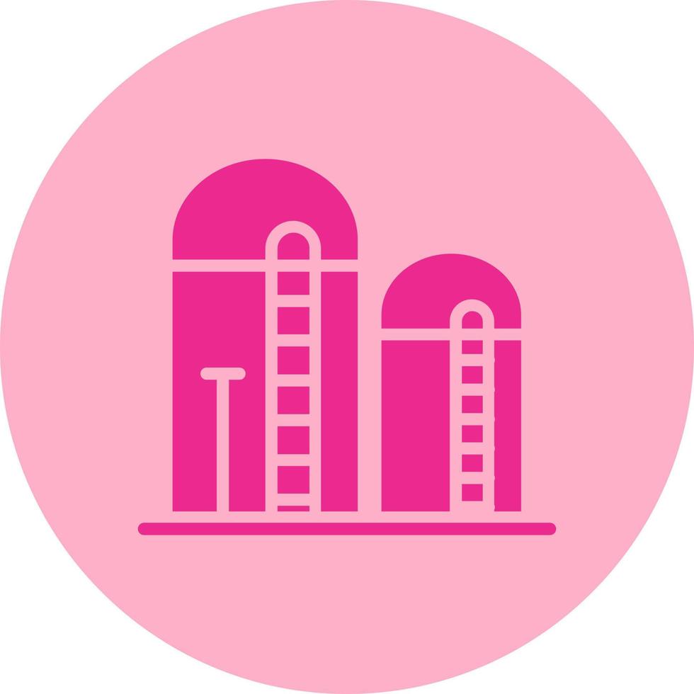 Silo Vector Icon