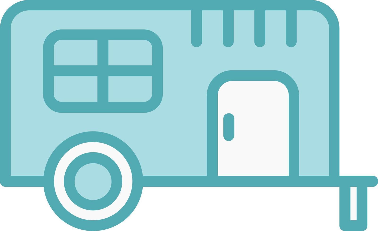 Trailer Vector Icon