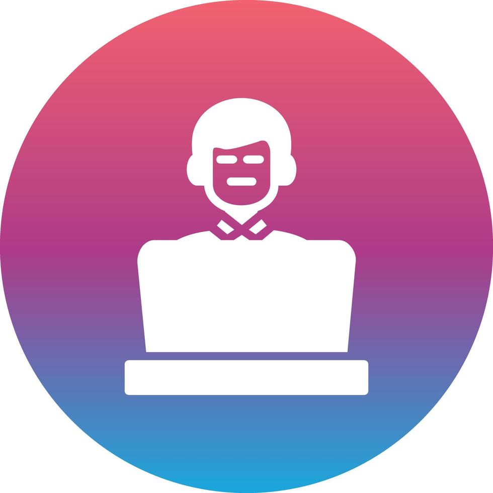 Internet Addiction Vector Icon