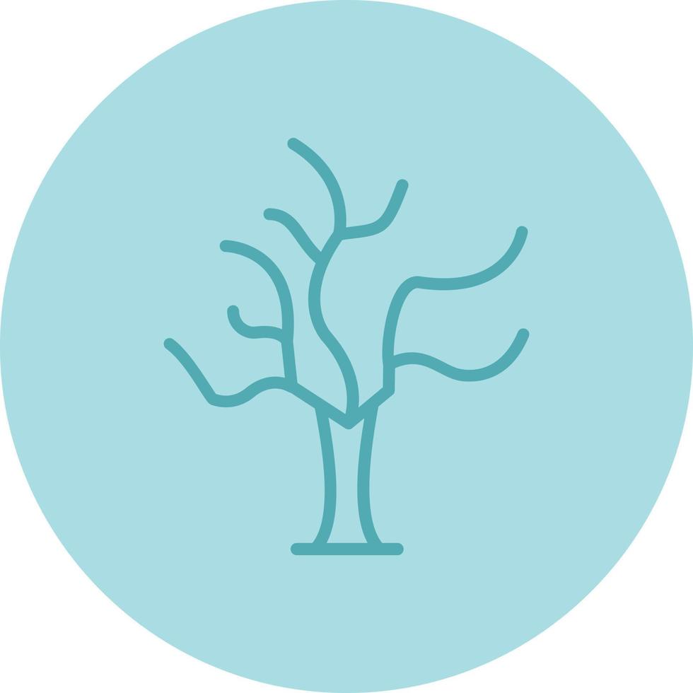 Dry Tree Vector Icon