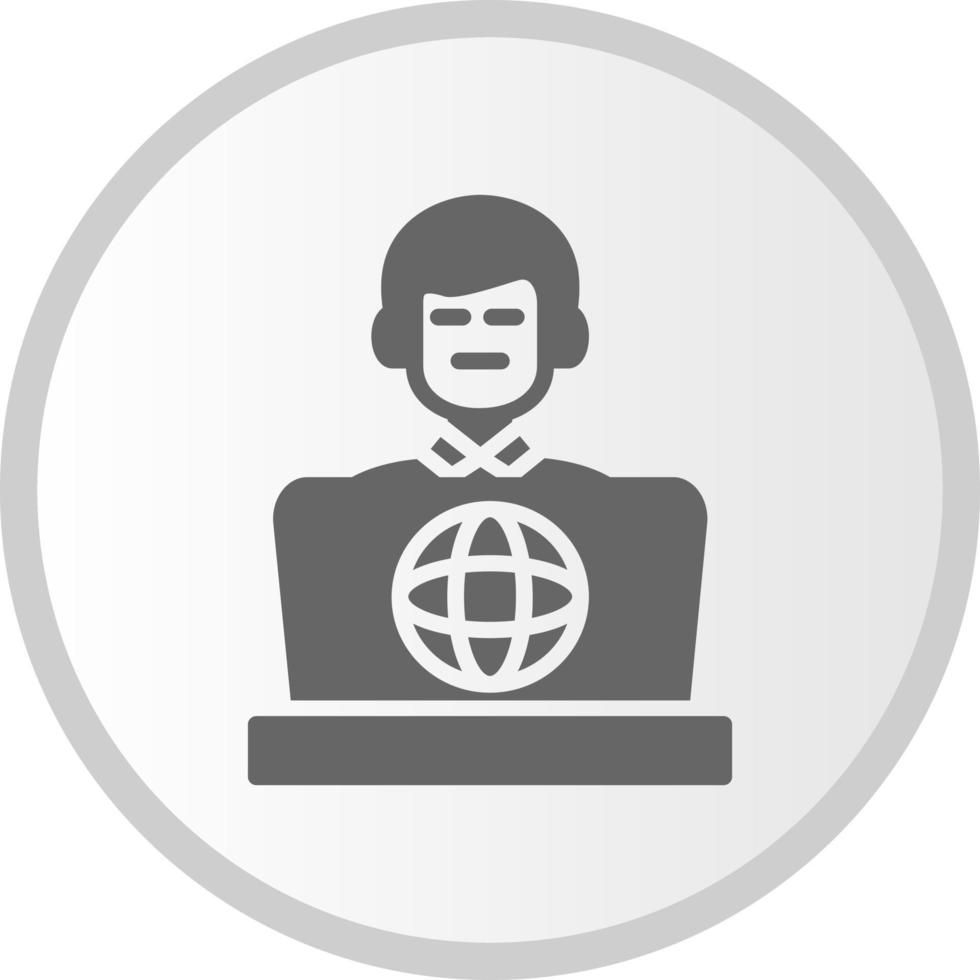 Internet Addiction Vector Icon