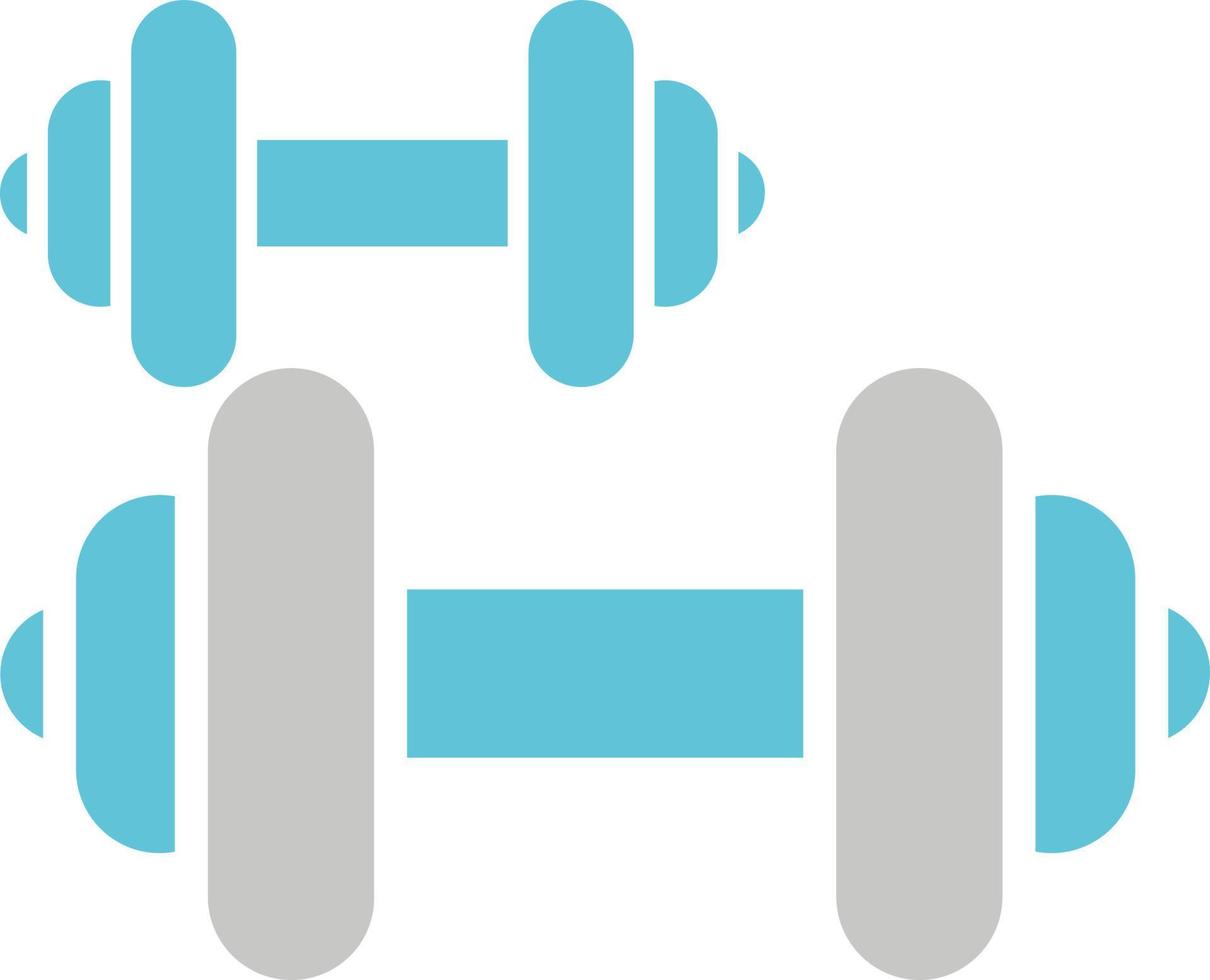 Dumbbells Vector Icon