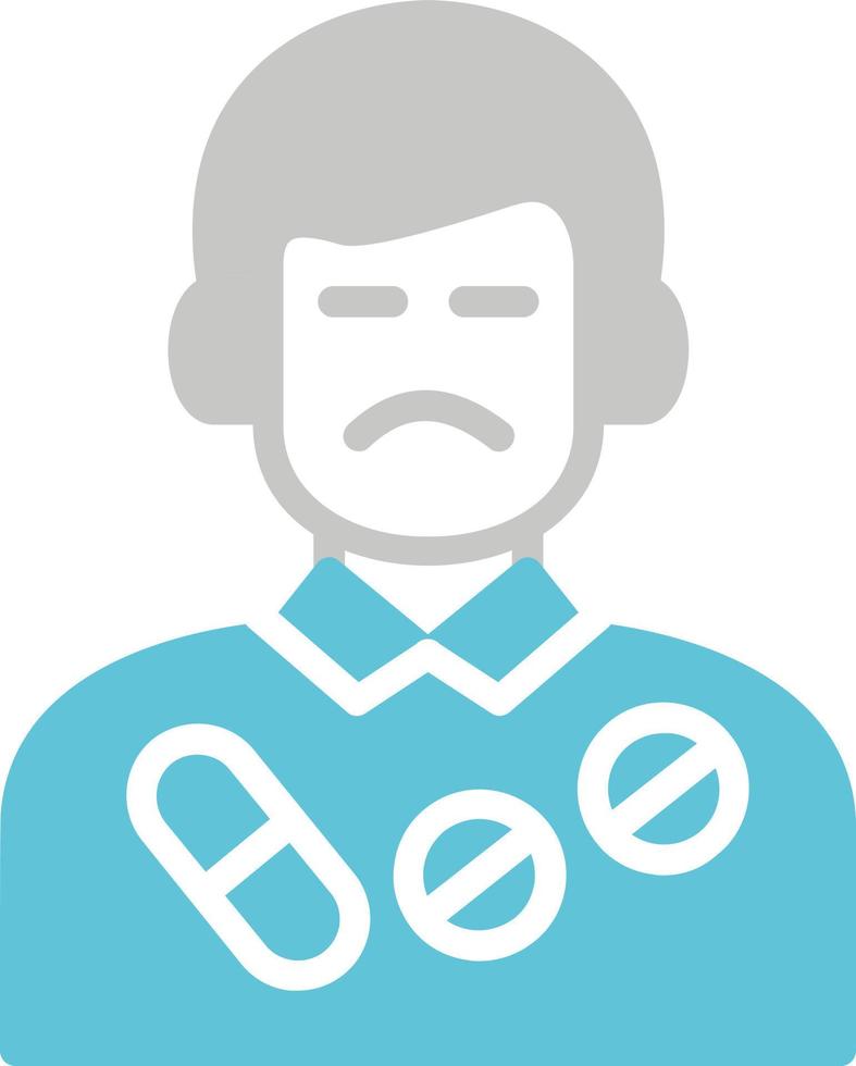 Drug Addiction Vector Icon