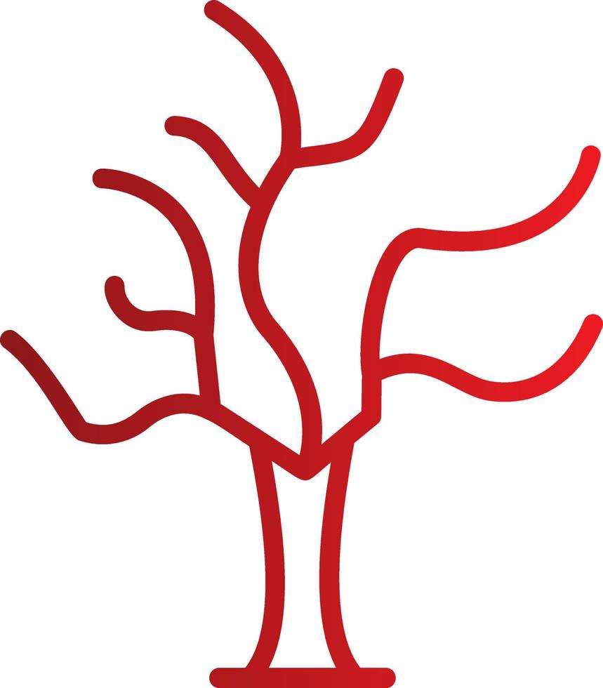 Dry Tree Vector Icon