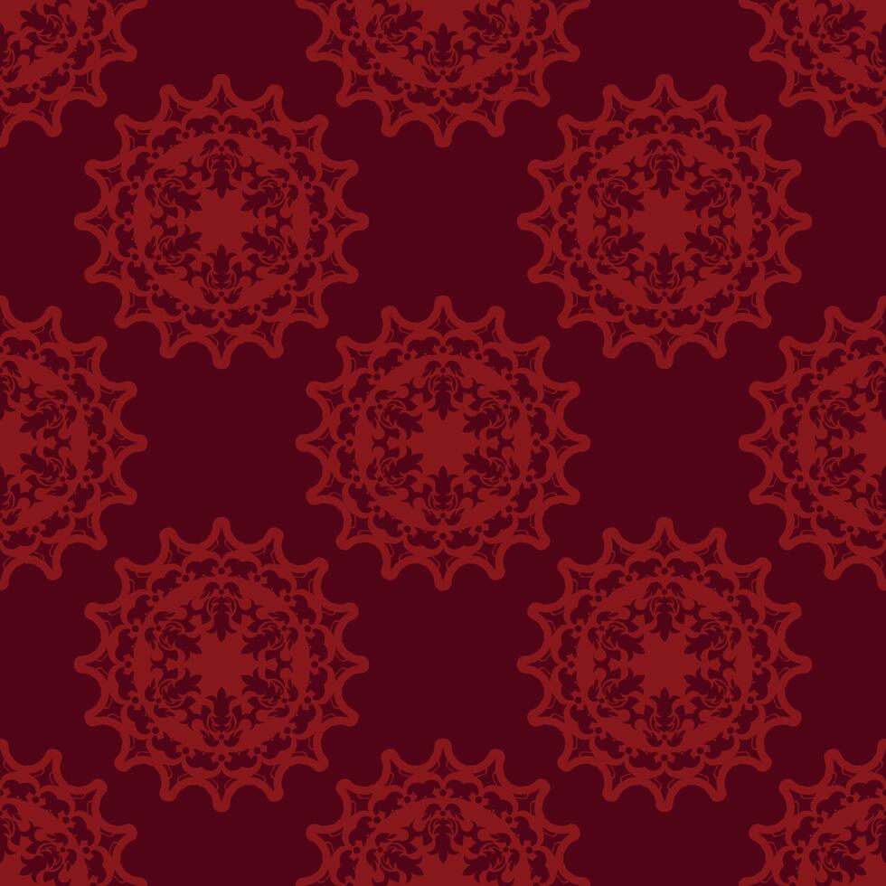 Seamless background with decorative flowers. Mexico. Design with manual hatching. Ethnic boho ornament. Textile. Vector illustration for web design or print.