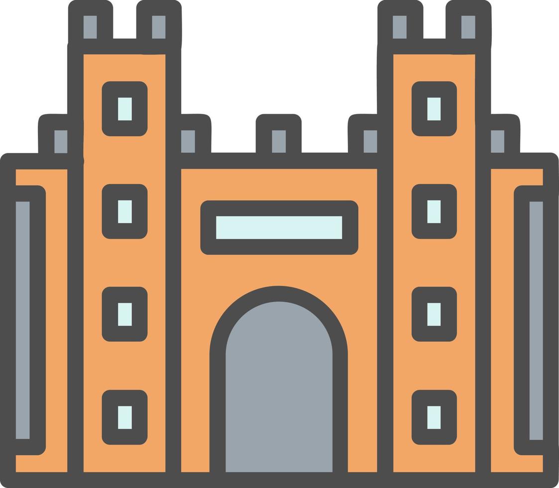 Fortification Vector Icon