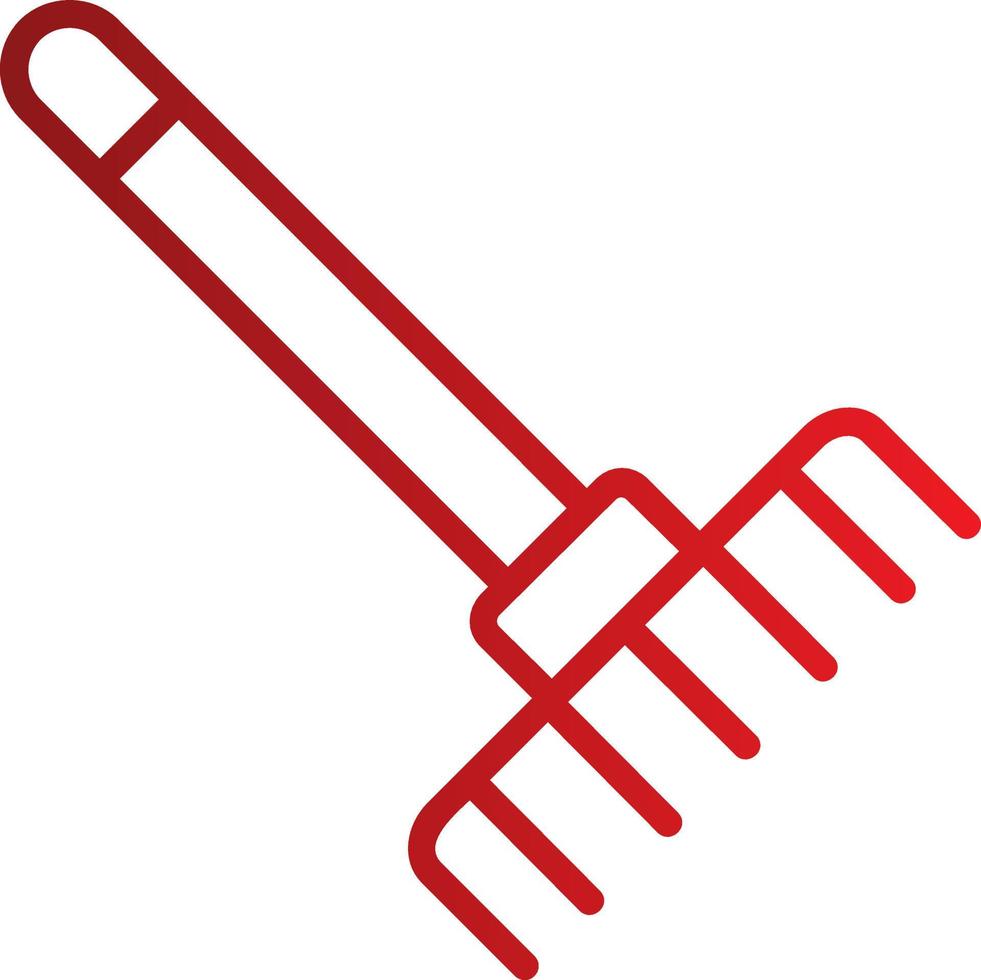 Rake Vector Icon