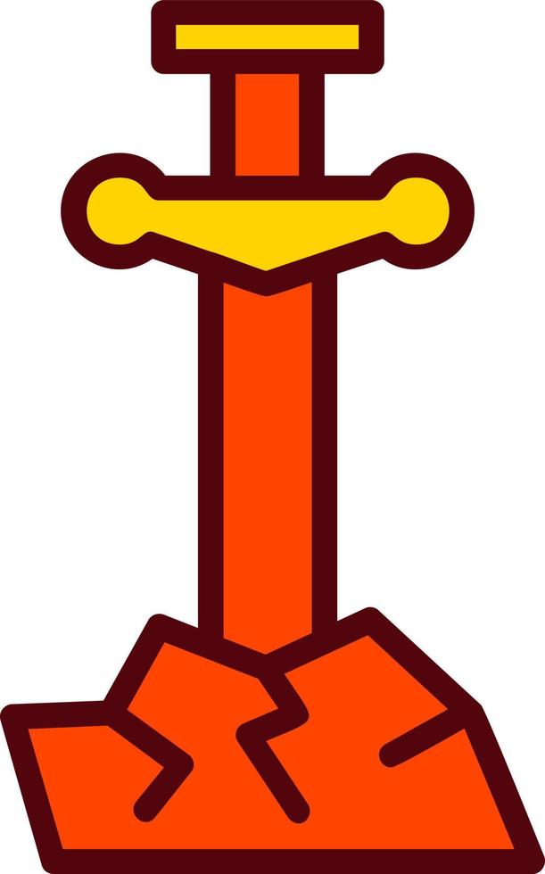 Excalibur Vector Icon