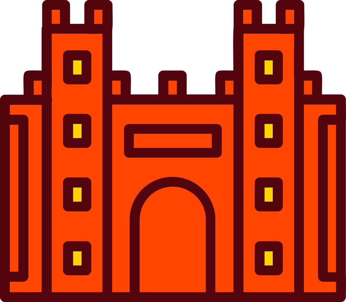Fortification Vector Icon