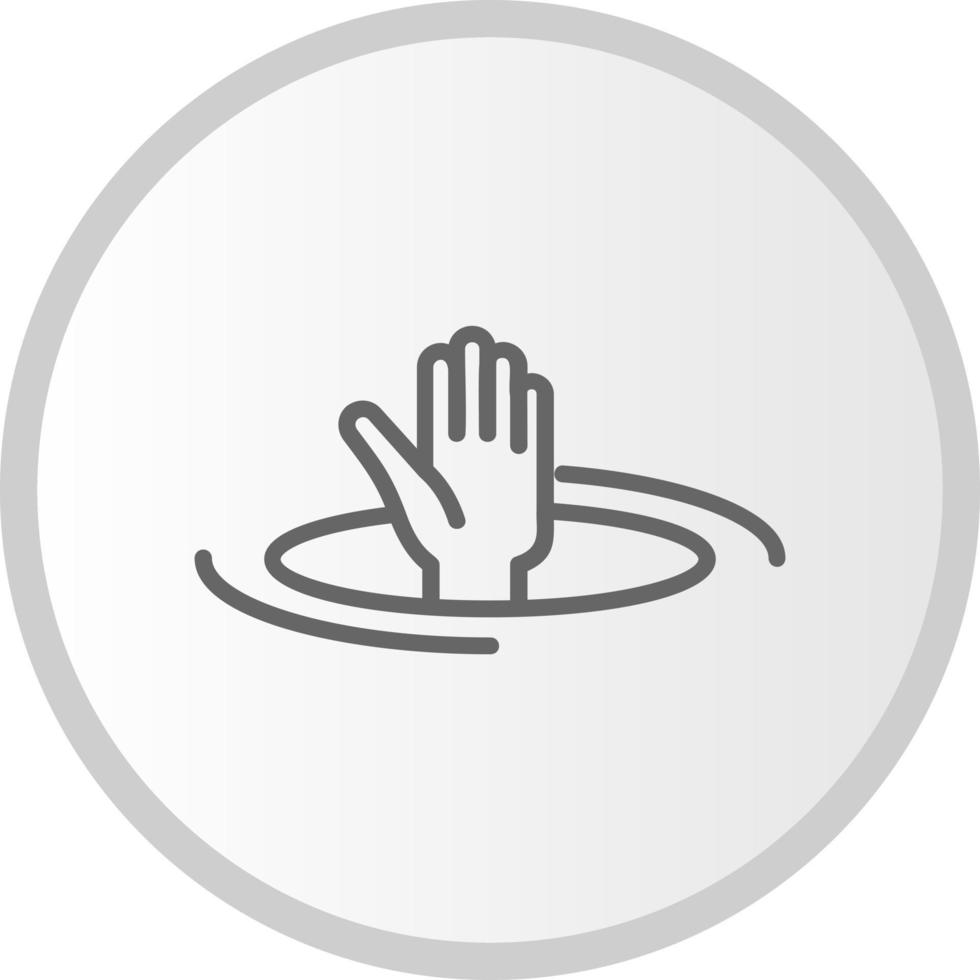 Drowning Vector Icon
