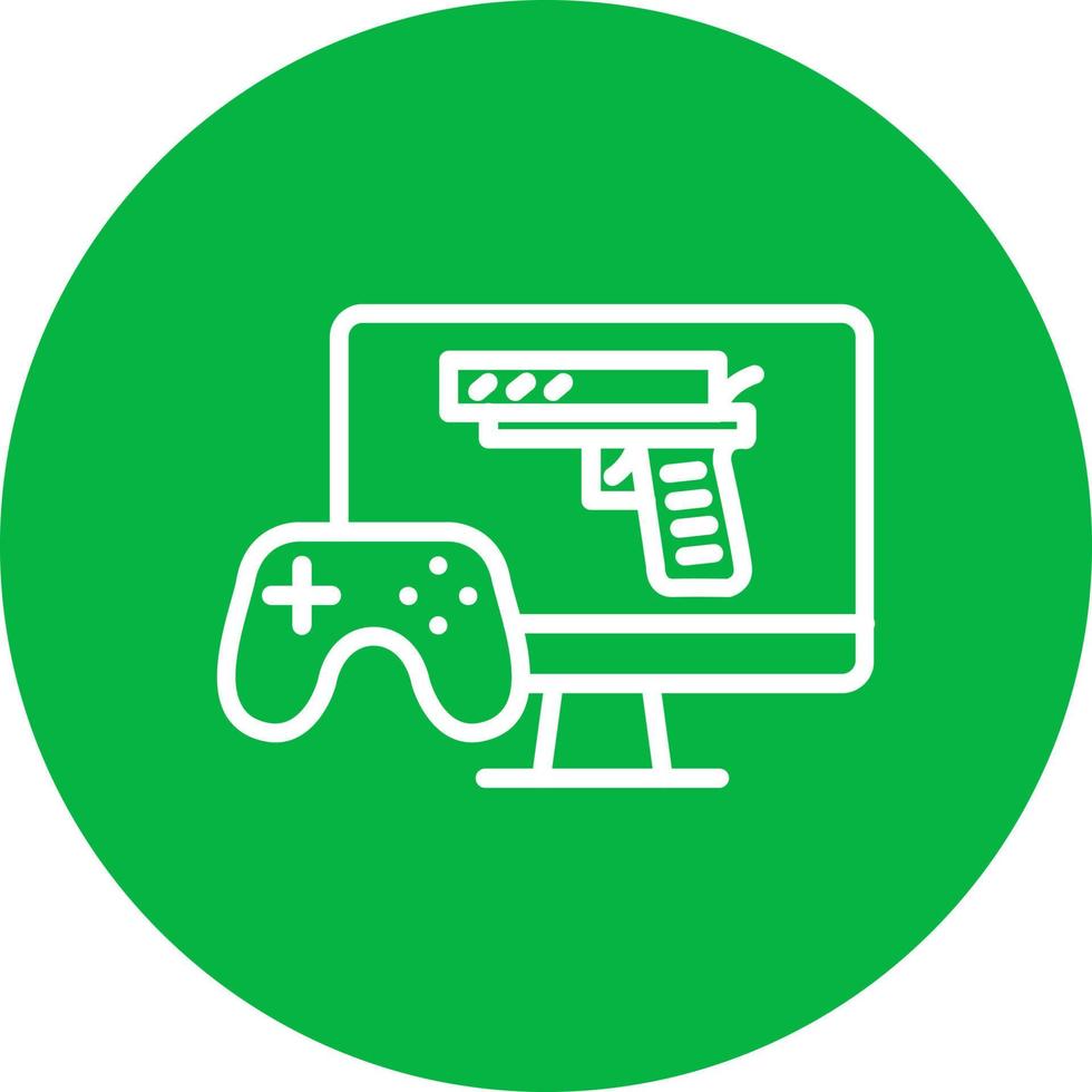 Shooting Game Vector Icon
