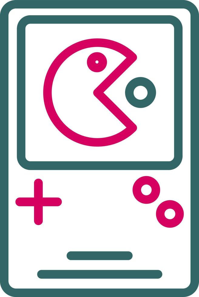 Portable Video Game Console Vector Icon