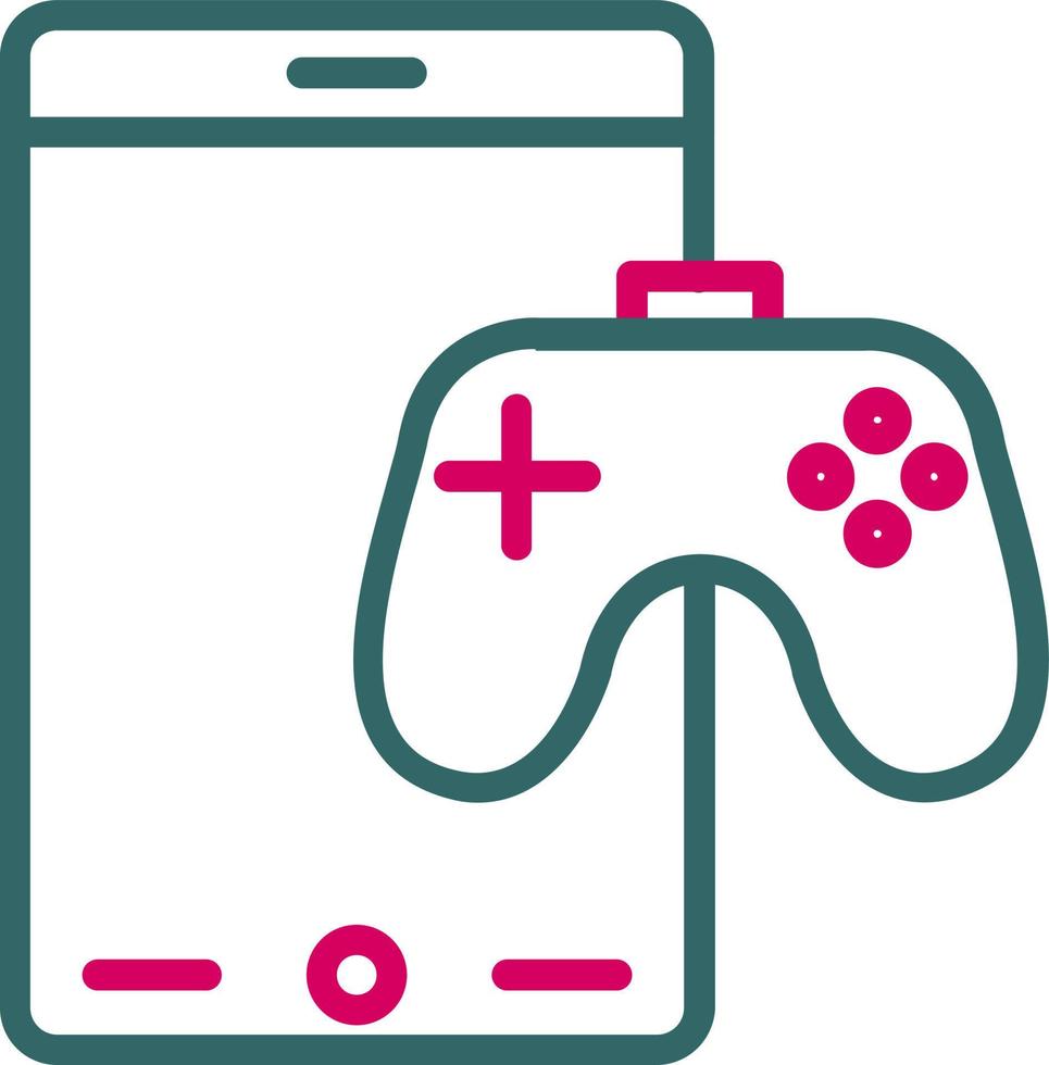 Touch Game Vector Icon