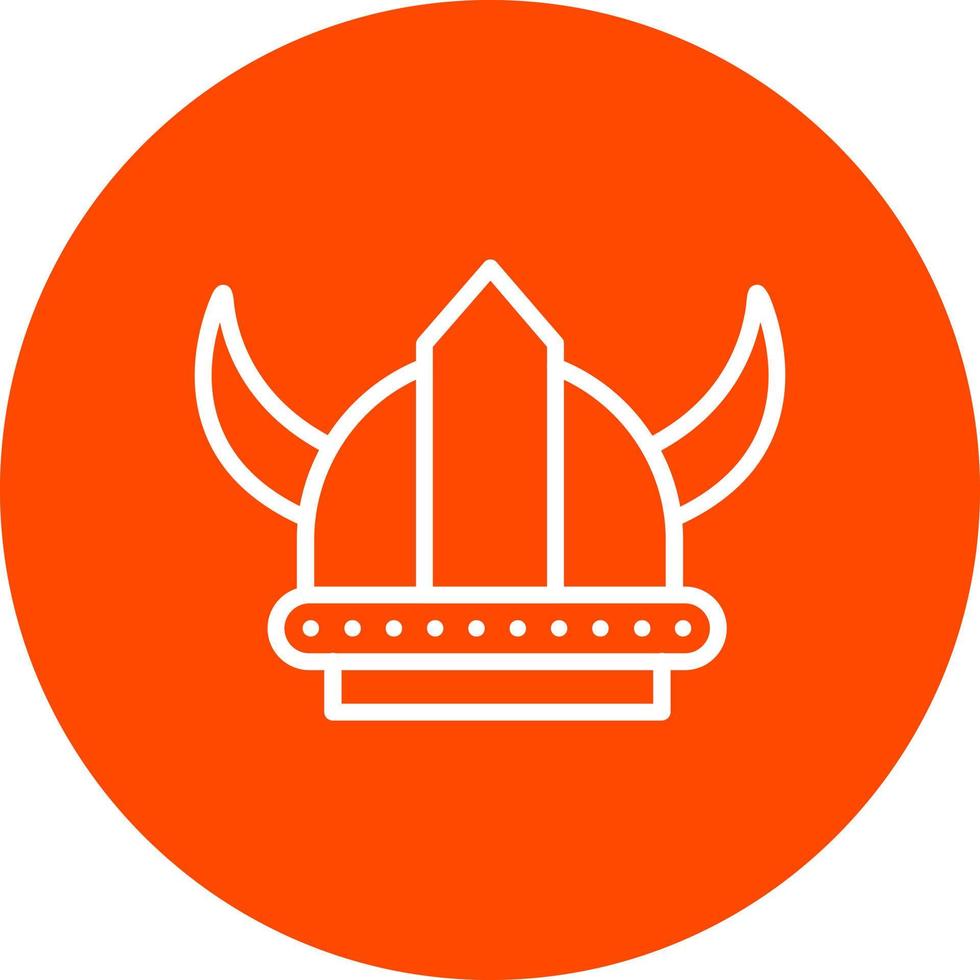 Viking Helmet Vector Icon