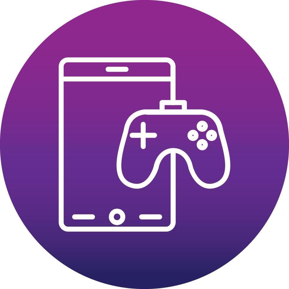 Touch Game Vector Icon