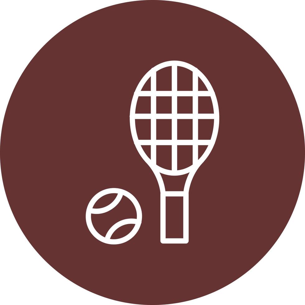 icono de vector de tenis