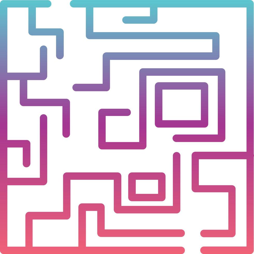 Labyrinth Vector Icon