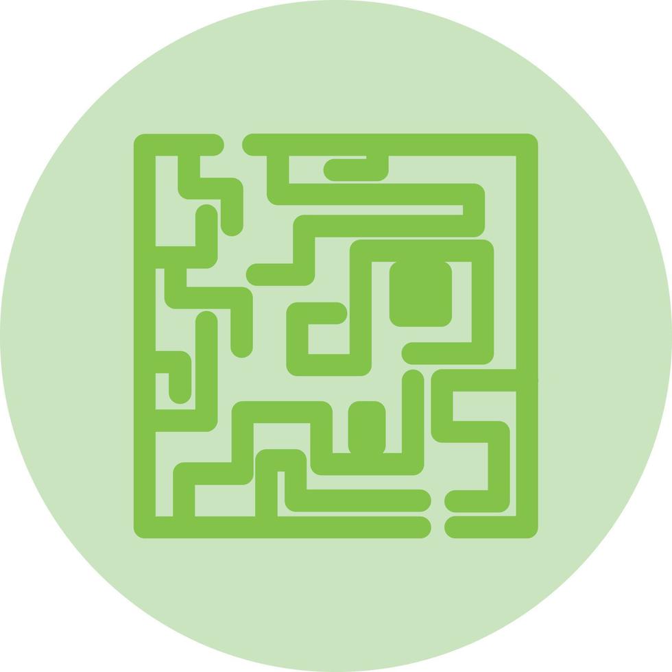 Labyrinth Vector Icon