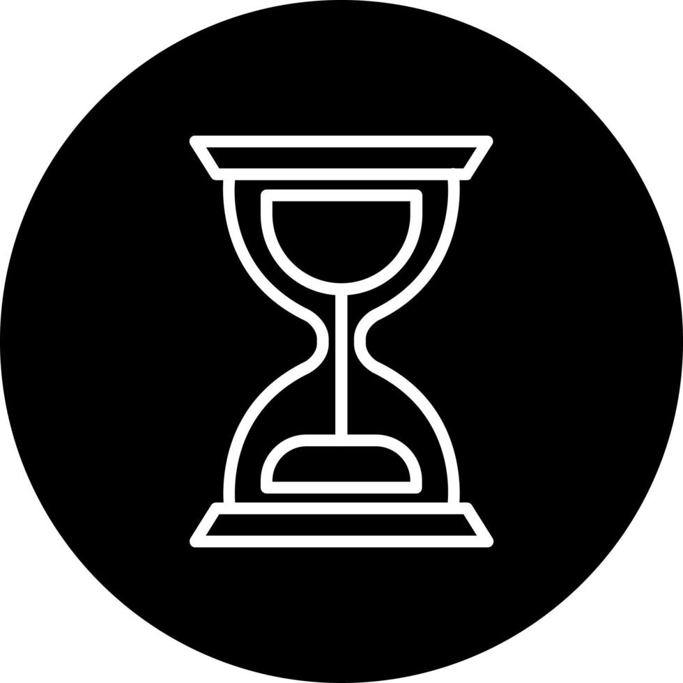 icono de vector de reloj de arena