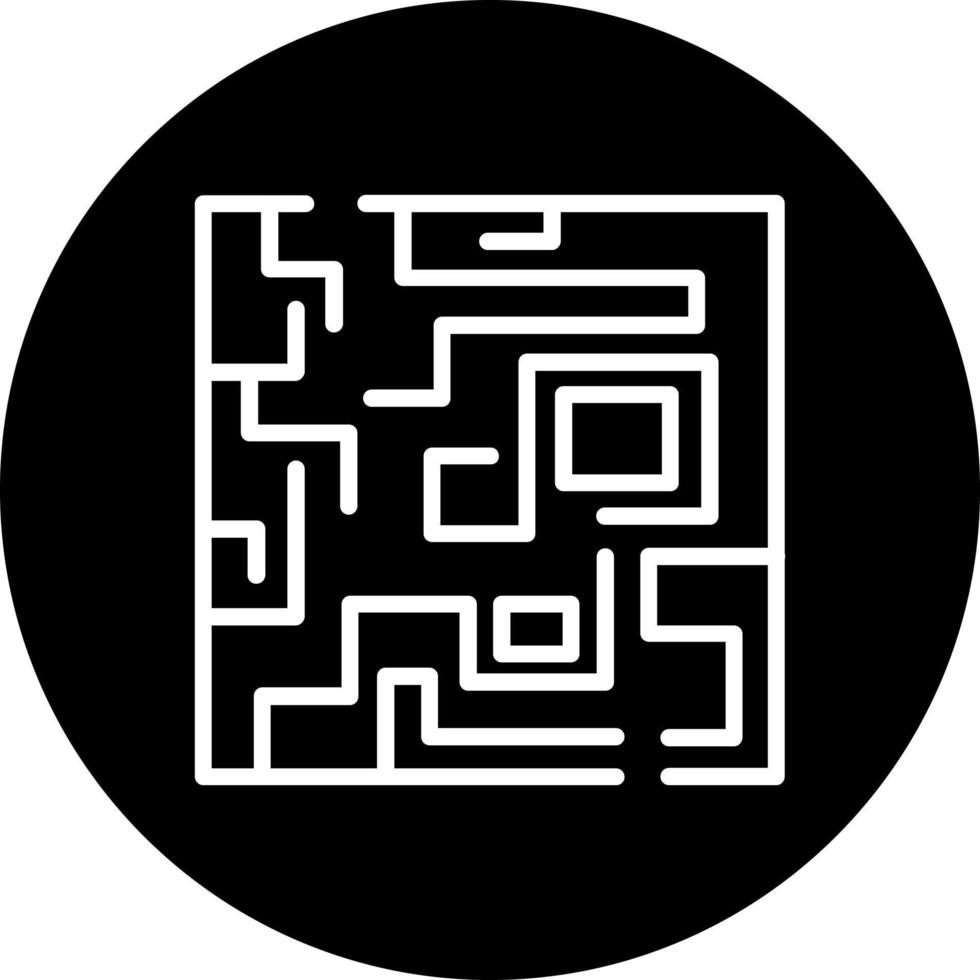 Labyrinth Vector Icon