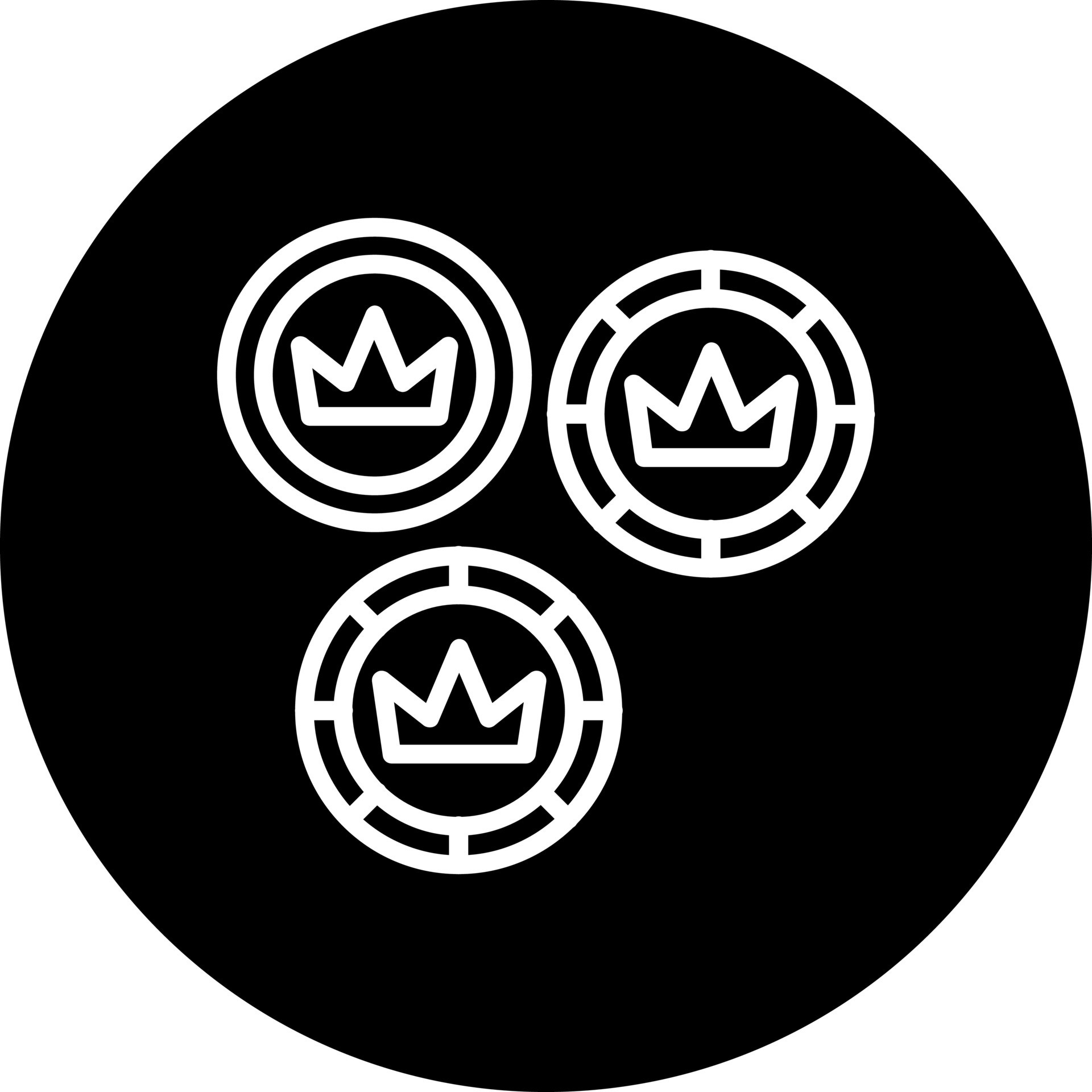 Tokens Vector Icon 15792162 Vector Art at Vecteezy