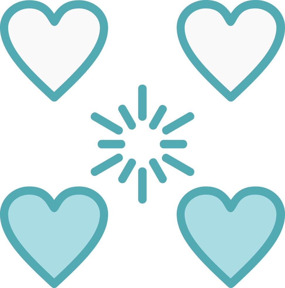 Hearts Vector Icon