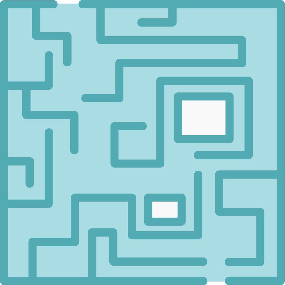 Labyrinth Vector Icon
