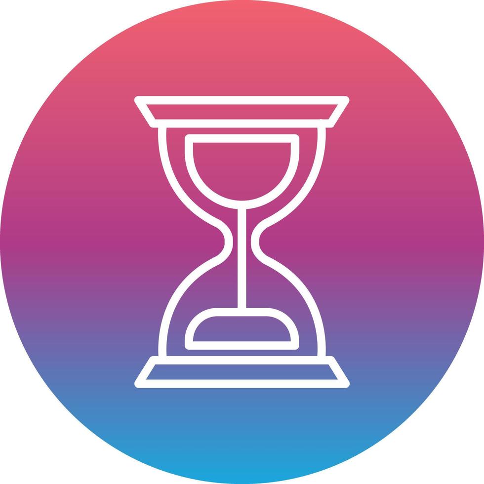 icono de vector de reloj de arena