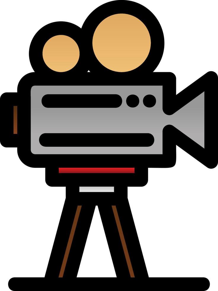 Video Recording Vector Icon Design