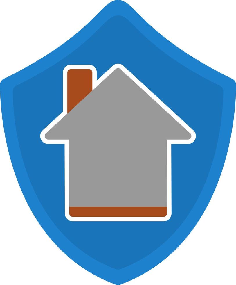 diseño de icono de vector de seguridad en el hogar