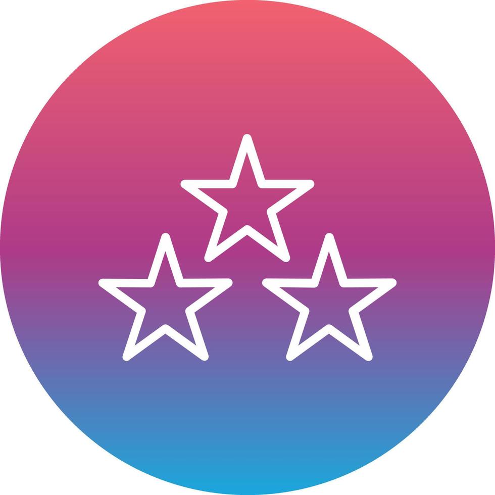 Stars Vector Icon
