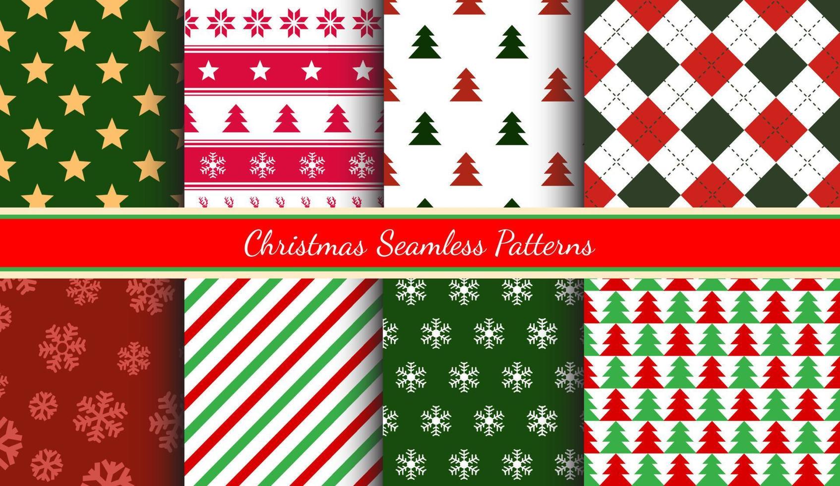 Christmas Paper Pattern Vector Art & Graphics